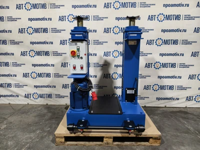 Напольный ямный подъемник 10 т 580 мм каретка 920 мм. КПП10ЭМ600.1