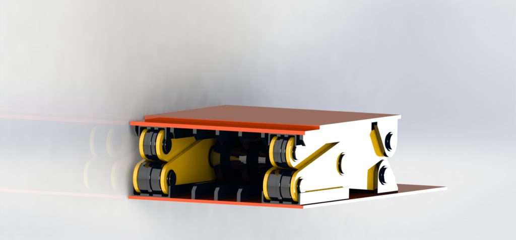 Ножничный подъёмник ППП40 для подъёма экскаваторов, 40т. НПО Автомотив (1)
