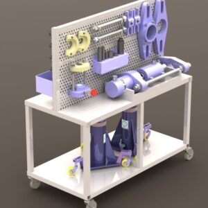 Тележка для набора выпрессовщиков