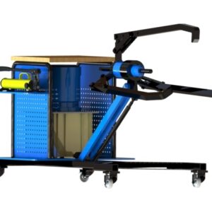 Выпрессовщик универсальный на тележке 30 т. ВУГ-30