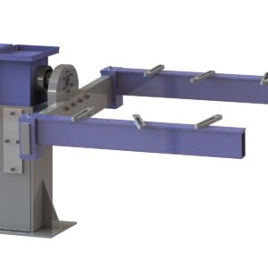 Кантователь двигателя и КПП коммерческого транспорта. Регулировка по высоте. Без основания. КД2500П