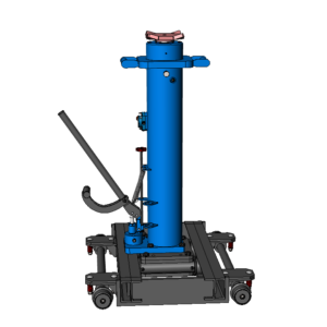 Напольный ямный подъемник (рельсовый) 15т. 800мм. КПП15Р800П