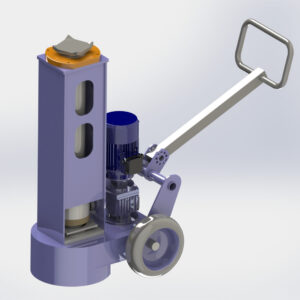 Подъемник колонный мобильный 20 т. ПКМ20ЭМ