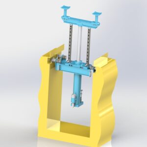 Страховочный механизм для ямных телескопических подъемников СМ15Т