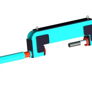 С-образный выпрессовщик пальцев траковых цепей с башмаком 110 т. ВПТ110СБ