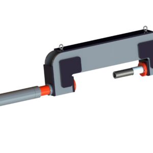 С-образный выпрессовщик пальцев траковых цепей с башмаком 150 т. ВПТ150СБ