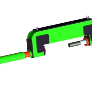 С-образный выпрессовщик пальцев траковых цепей с башмаком 80 т. ВПТ80СБ