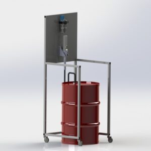 Стойка для пневматических насосов и пневматики (для сборочных производств)