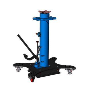 Напольный ямный подъемник с фиксированным штоком (мобильный) 20 т 800 мм. КПП20Р800Ф
