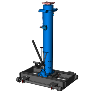 Напольный ямный подъемник (рельсовый) 15 т 1000 мм. КПП15Р1000П