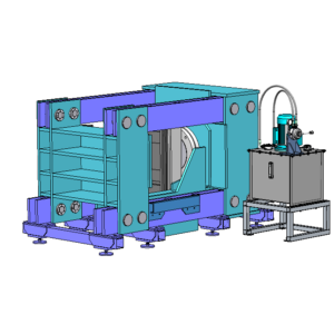 Пресс гидравлический горизонтальный рихтовочный 400т ПГГ400РЭ