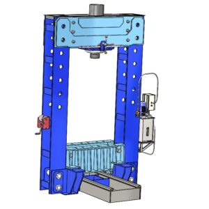 Пресс гидравлический с горизонтальным перемещением стола 150 т. ПГВС150 (ПГ150ВС)