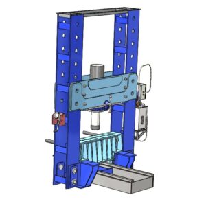 Пресс гидравлический с горизонтальным перемещением стола 250 т. ПГВС250 (ПГ250ВС)